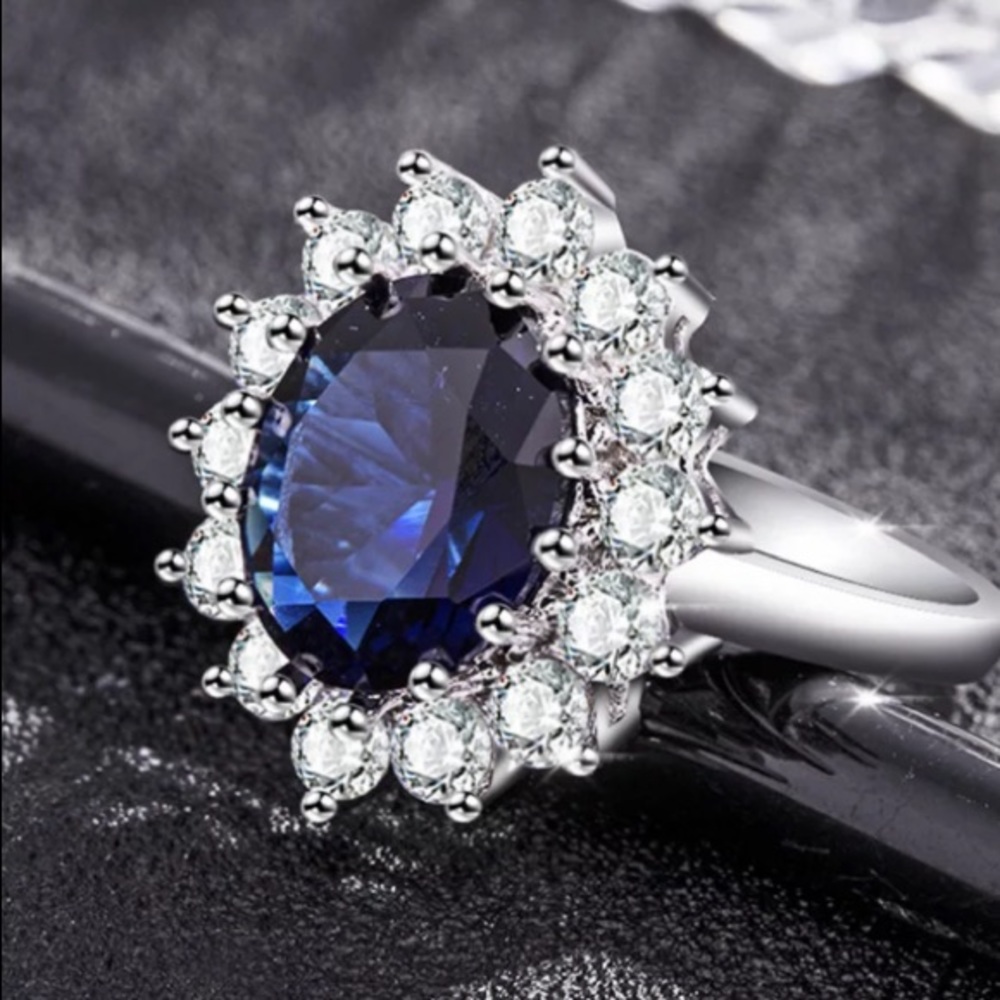 2.6 CT Blue Sapphire Ring